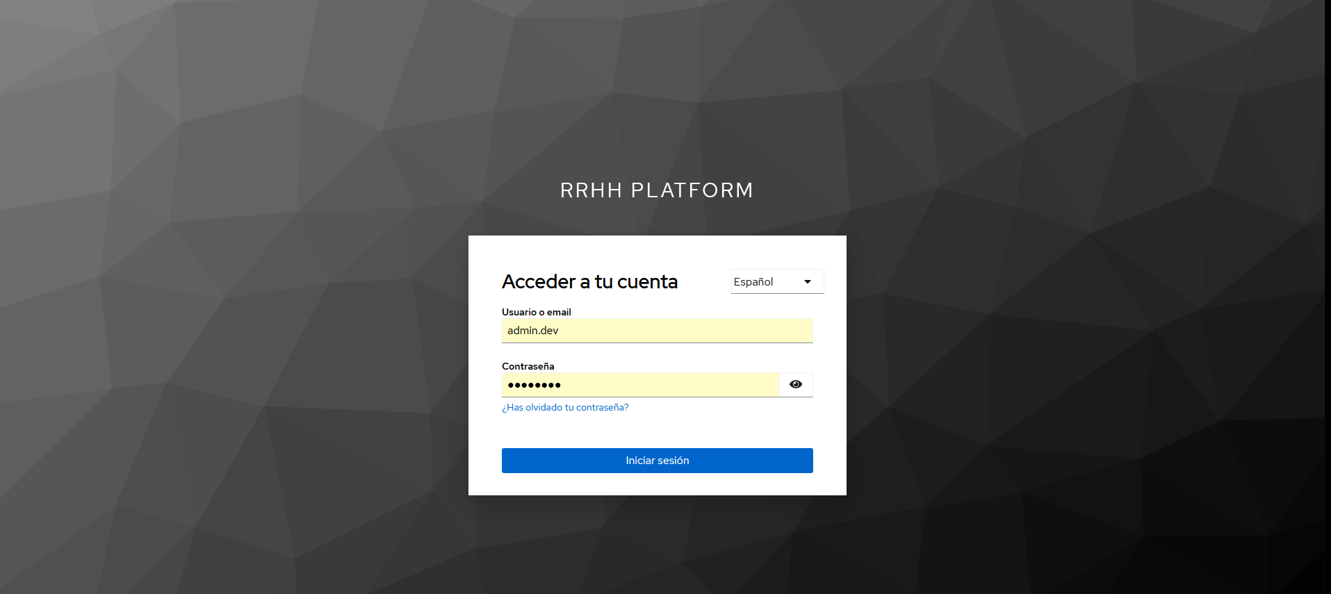RRHH Platform
